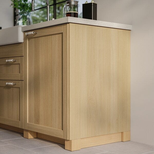 Ikea FORSBACKA - Plinth, oak effect, 220x8 cm