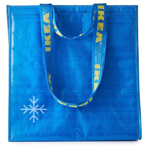 FRAKTA - Cool bag, blue, 38x40 cm