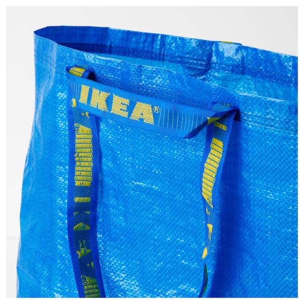 FRAKTA - Carrier bag, medium, blue, 45x18x45 cm/36 l - best price from Maltashopper.com 60301707
