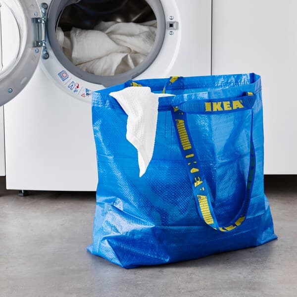 FRAKTA Carrier bag medium blue 45x18x45 cm 36 l Best Price at Maltashopper