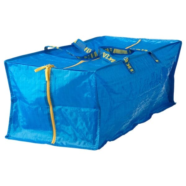 Ikea FRAKTA - Trunk for trolley, blue , 73x35x30 cm 76 l
