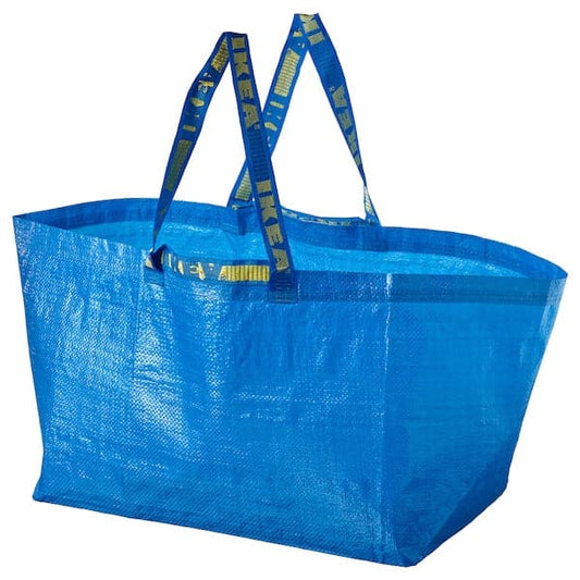 Ikea FRAKTA - Carrier bag, large, blue, 55x37x35 cm/71 l