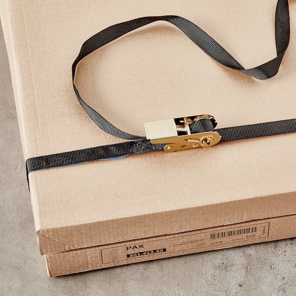 Ikea FRAKTA - Loading strap with buckle, black, 5 m