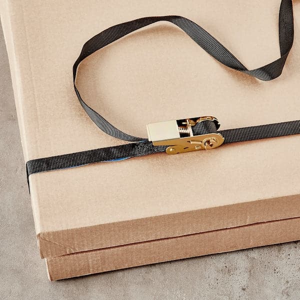 Ikea FRAKTA - Loading strap with buckle, black, 5 m