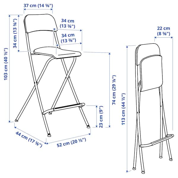 Bar stool deals with backrest foldable