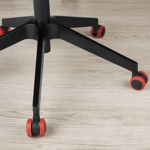 Ikea FREDDE / MATCHSPEL Gaming Desk and Chair - Black ,