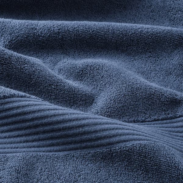FREDRIKSJÖN - Bath towel, dark blue, 70x140 cm - best price from Maltashopper.com 10496670