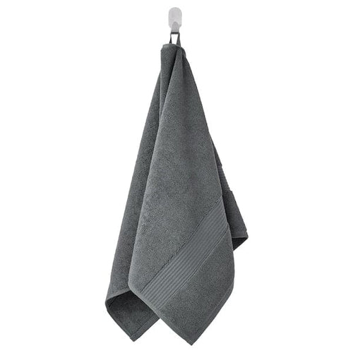 FREDRIKSJÖN - Hand towel, dark grey, 50x100 cm