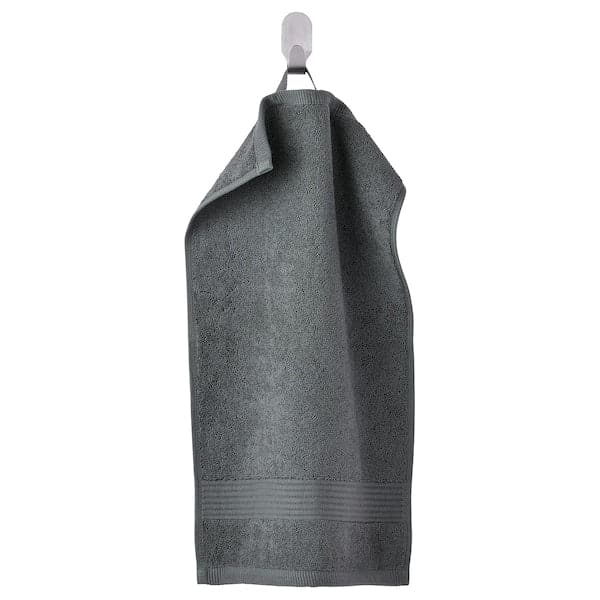 FREDRIKSJÖN Guest towel - dark grey 30x50 cm , - best price from Maltashopper.com 00496703