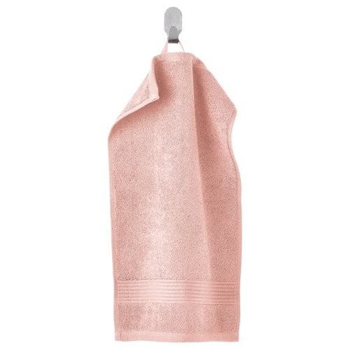 FREDRIKSJÖN Guest towel - pale pink 30x50 cm , 30x50 cm