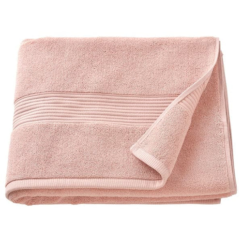 FREDRIKSJÖN - Bath towel, light pink, 70x140 cm