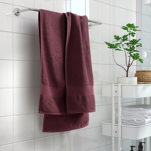 Ikea FREDRIKSJÖN - Bath towel, deep red, 70x140 cm