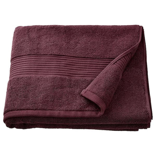 FREDRIKSJÖN - Bath towel, deep red, 70x140 cm