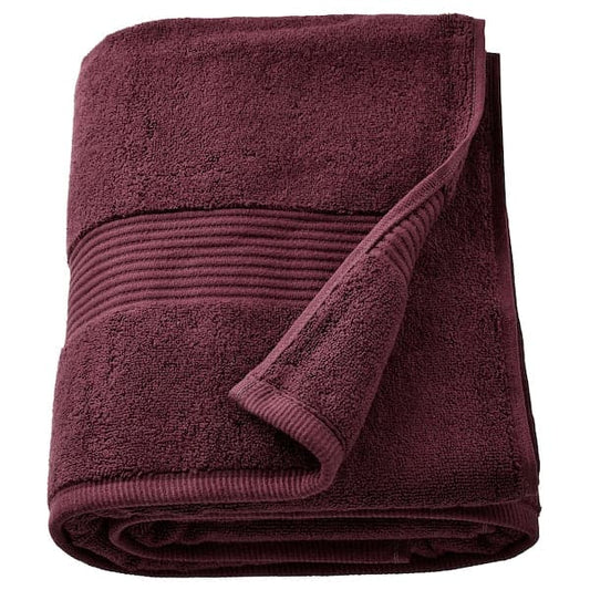 Ikea FREDRIKSJÖN - Bath sheet, deep red, 100x150 cm