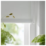 FRIDANS block-out roller blind, white, 140x195 cm