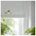 FRIDANS block-out roller blind, white, 140x195 cm
