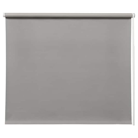 Ikea FRIDANS - Block-out roller blind, grey, 180x195 cm