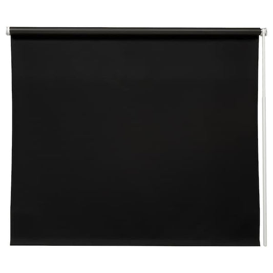 Ikea FRIDANS Blackout roller blind - black 200x195 cm , 200x195 cm