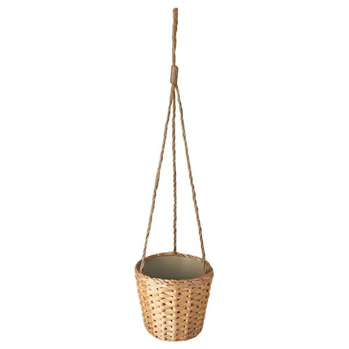 FRIDFULL - Hanging pot holder, water hyacinth, , 12 cm