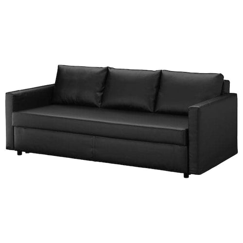 FRIHETEN 3-seater sofa bed - Black Bomstad ,