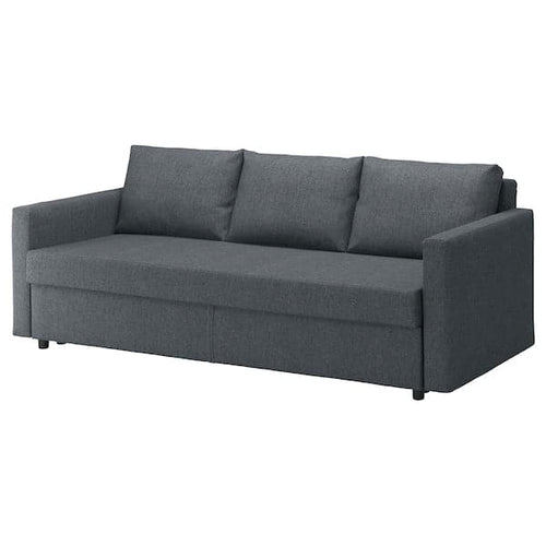 FRIHETEN 3-seater sofa bed - Dark grey Hyllie ,