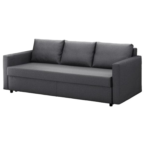FRIHETEN 3-seater sofa bed - Dark grey Skiftebo ,