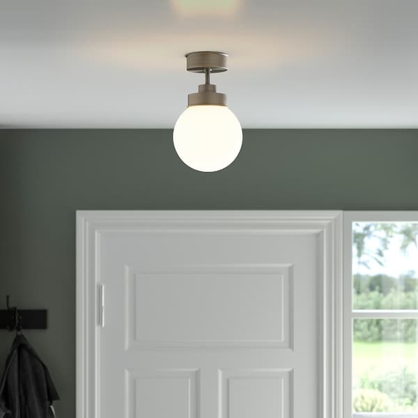 Ikea FRIHULT - Ceiling lamp, stainless steel colour