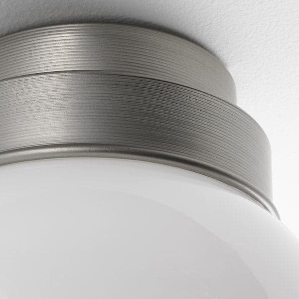FRIHULT - Ceiling/wall lamp, stainless steel colour - best price from Maltashopper.com 20431560