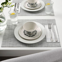 FRIKOSTIG - Bowl, white/patterned, 11 cm - best price from Maltashopper.com 20469402