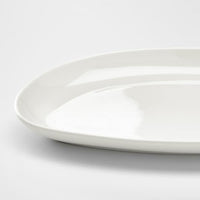 FRÖJDEFULL Serving plate white 23x11 cm , 23x11 cm - best price from Maltashopper.com 80519729