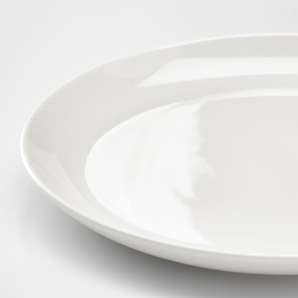 Ikea FRÖJDEFULL - Side plate, white, 19 cm