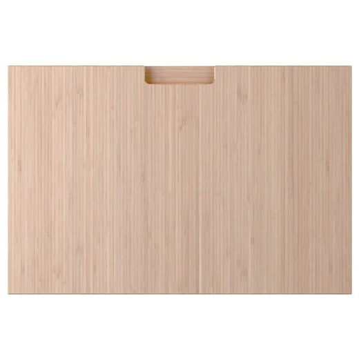 FRÖJERED drawer front, light bamboo, 60x40 cm
