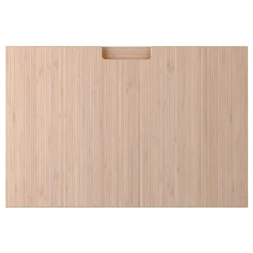 FRÖJERED - Drawer front, light bamboo, 60x40 cm
