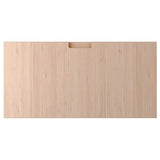 FRÖJERED drawer front, light bamboo, 80x40 cm