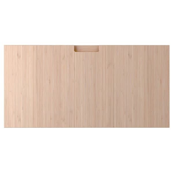 FRÖJERED - Drawer front, light bamboo, 80x40 cm - best price from Maltashopper.com 20441682