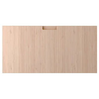 FRÖJERED - Drawer front, light bamboo, 80x40 cm - best price from Maltashopper.com 20441682