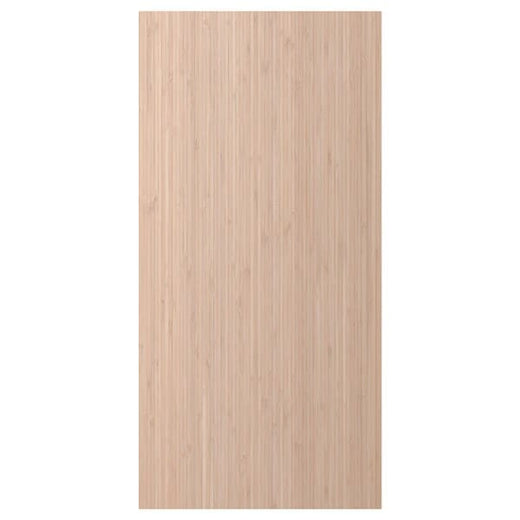 FRÖJERED cover panel, light bamboo, 39x80 cm