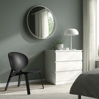 FRÖSET - Easy chair, black stained oak veneer - best price from Maltashopper.com 40423559