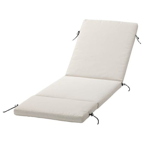 FRÖSÖN/DUVHOLMEN Cot cushion - beige 190x60 cm , 190x60 cm