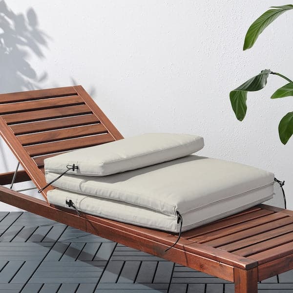 FRÖSÖN/DUVHOLMEN Cot cushion - beige 190x60 cm , 190x60 cm - best price from Maltashopper.com 39444143
