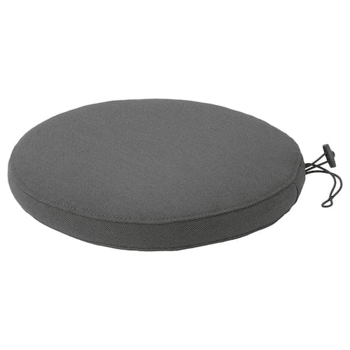 FRÖSÖN/DUVHOLMEN Outdoor chair cushion - dark grey 35 cm , 35 cm