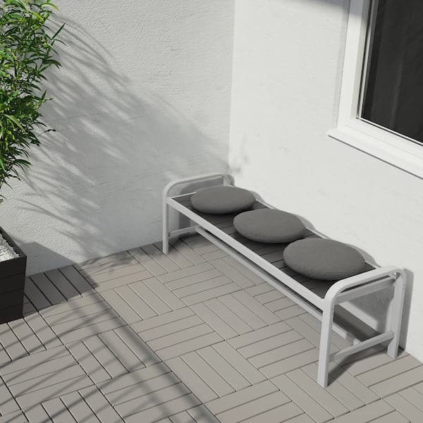 FRÖSÖN/DUVHOLMEN Outdoor chair cushion - dark grey 35 cm , 35 cm - best price from Maltashopper.com 69253033