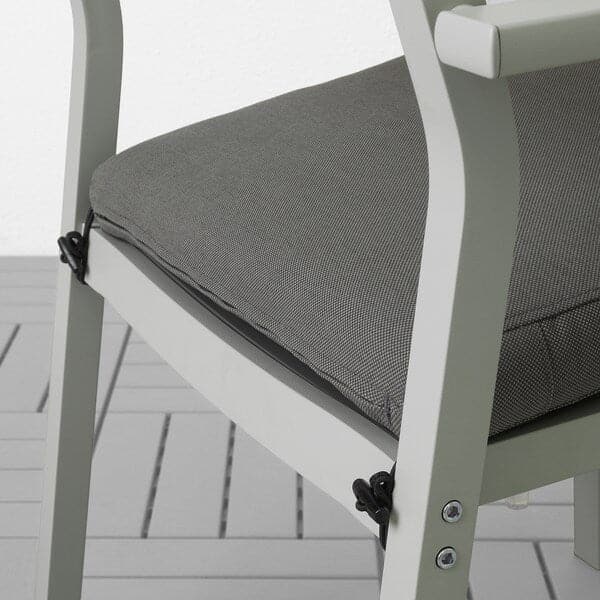 FRÖSÖN/DUVHOLMEN Outdoor chair cushion - dark grey 44x44 cm , 44x44 cm - best price from Maltashopper.com 29253445