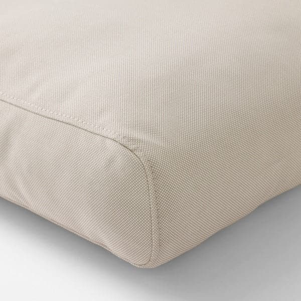 FRÖSÖN/DUVHOLMEN Outdoor back cushion - beige 62x44 cm , 62x44 cm - best price from Maltashopper.com 79253103