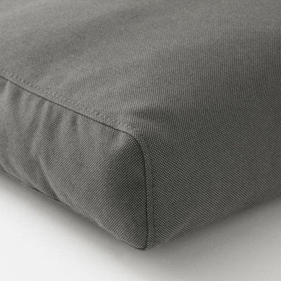 FRÖSÖN/DUVHOLMEN Outdoor back cushion - dark grey 62x44 cm , 62x44 cm - best price from Maltashopper.com 69253108