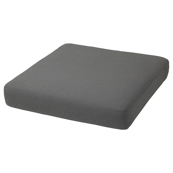 FRÖSÖN/DUVHOLMEN Outdoor seat cushion - dark grey 62x62 cm , 62x62 cm - best price from Maltashopper.com 39253082