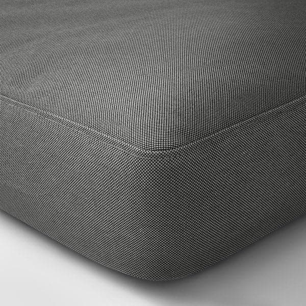 Ikea FRÖSÖN/DUVHOLMEN Seat cushion, outdoor, dark gray, , 124x62 cm
