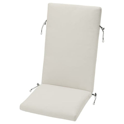 FRÖSÖN/DUVHOLMEN Outdoor seat/back cushion - beige 116x45 cm , 116x45 cm