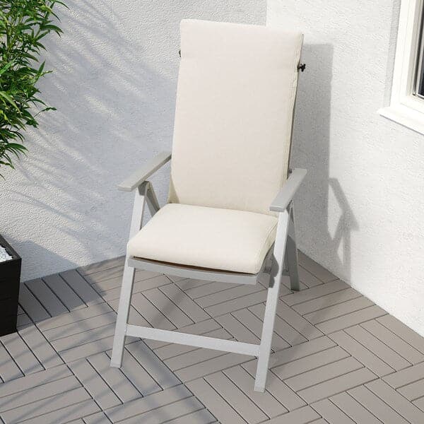 FRÖSÖN/DUVHOLMEN seat cushion, outdoor, beige, 62x62 cm - IKEA