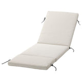 FRÖSÖN sun lounger cushion cover, outdoor beige, 190x60 cm